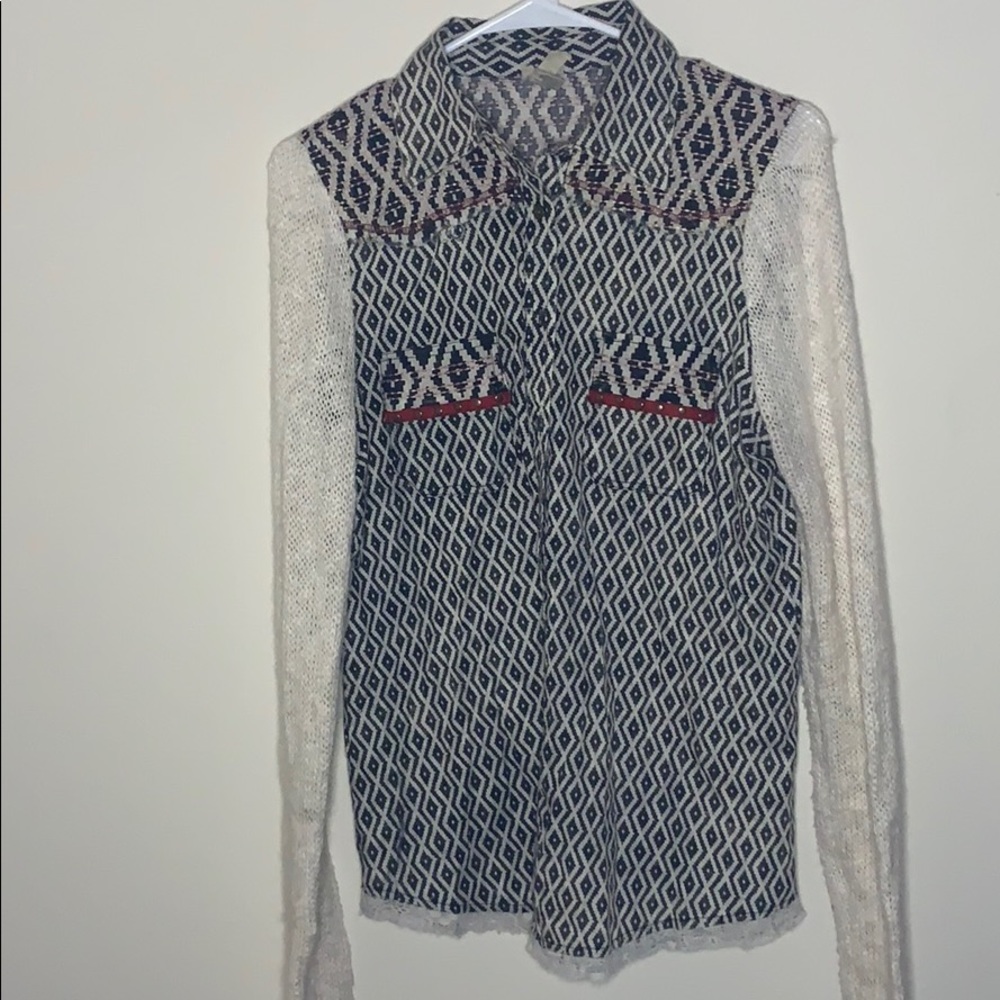 Long sleeve button down